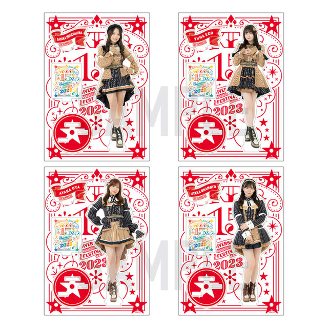 【SKE48】23岡本彩夏 アクリルスタンド（15th Anniversary ver.）