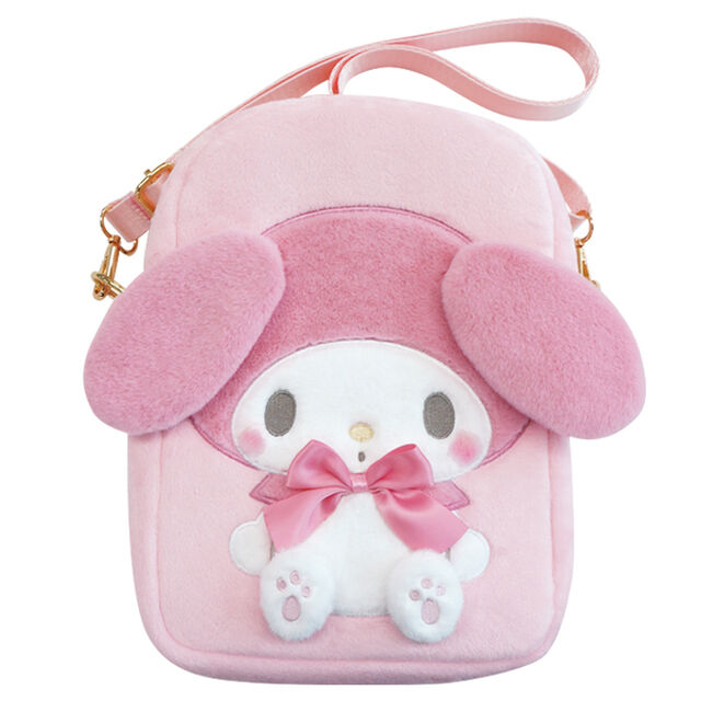 ぬいぐるみポシェットボア　サンリオ　マイメロディ