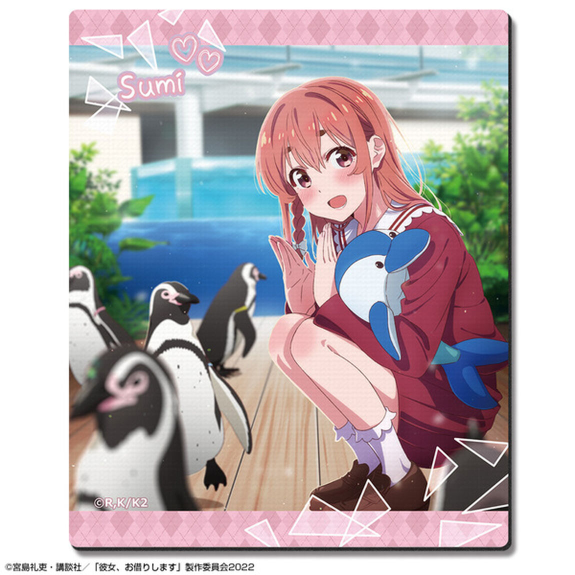 彼女、お借りします ラバーマウスパッド Ver.2 デザイン12(桜沢墨/C)