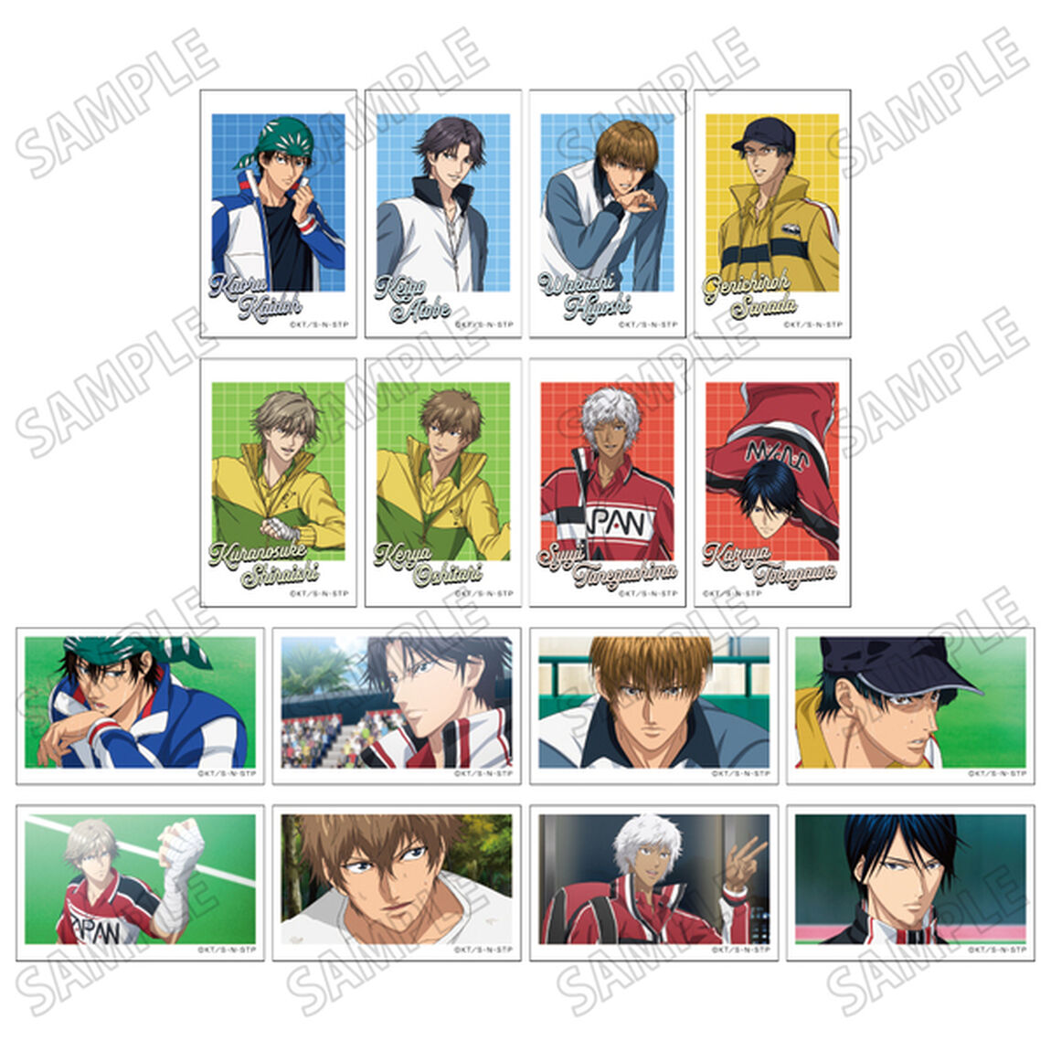 アニメ『新テニスの王子様』 描き下ろしミニフォトカードコレクション【冬のトレーニングver.】【単品】（2025年5月以降発売予定）