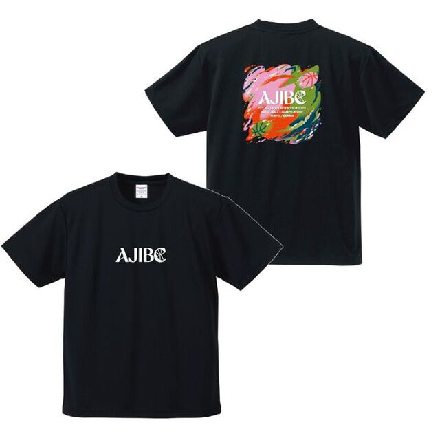 【インカレ】2023年度ロゴTシャツ ブラック Mサイズ