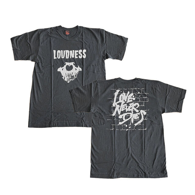 【LOUDNESS】DEAD STOK ツアーTシャツA（ホワイトスカル）＊FREE SIZE