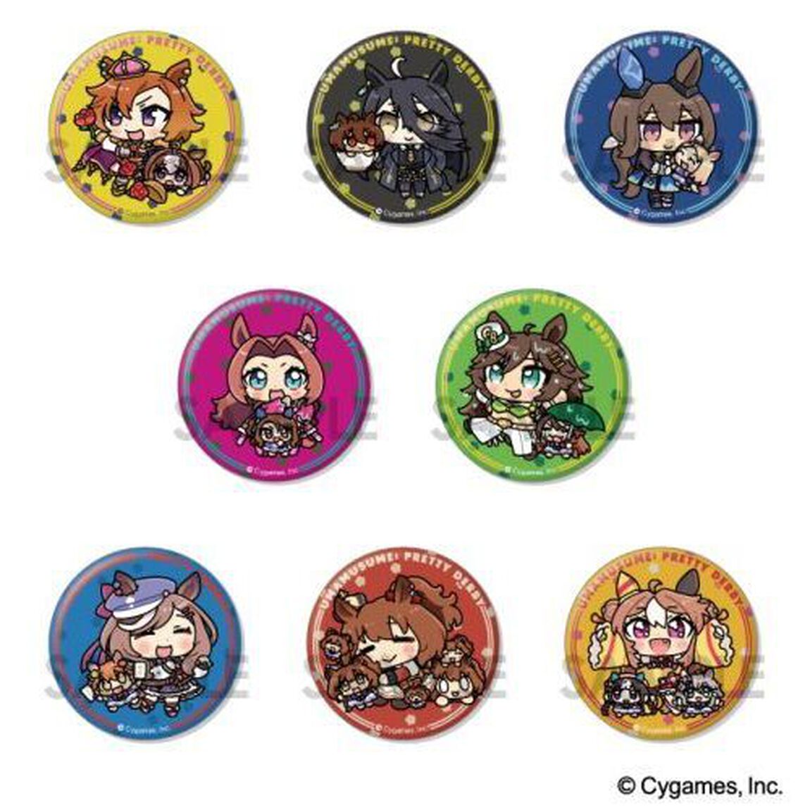 ウマ娘 プリティーダービー トレーディング缶バッジ〜ぬいぐるみといっしょ〜 Vol.4【単品】（2023年6月以降発売予定）