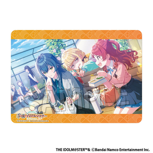 学園アイドルマスター　イラストプレイマットNT　あなたにも作ってあけ゛る！（2025年3月以降発売予定）