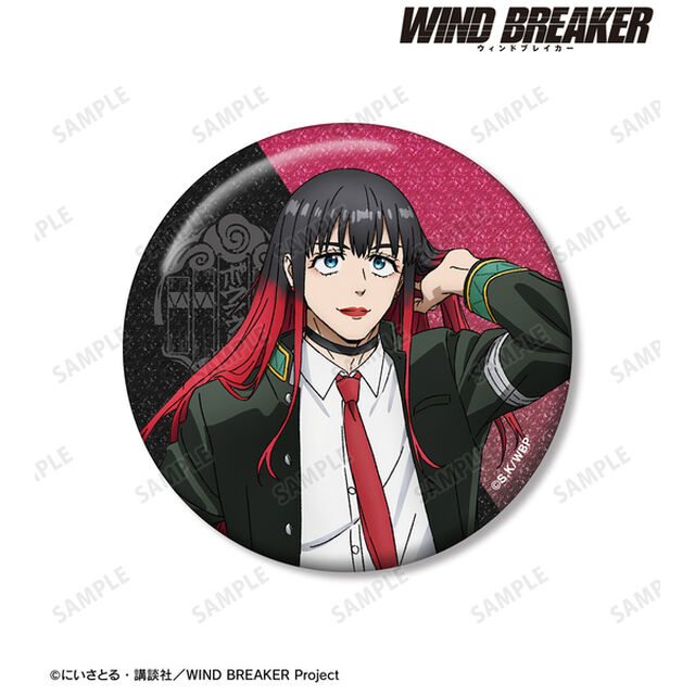 椿野 佑 75mmグリッター缶バッジ（2025年10月以降発売予定）