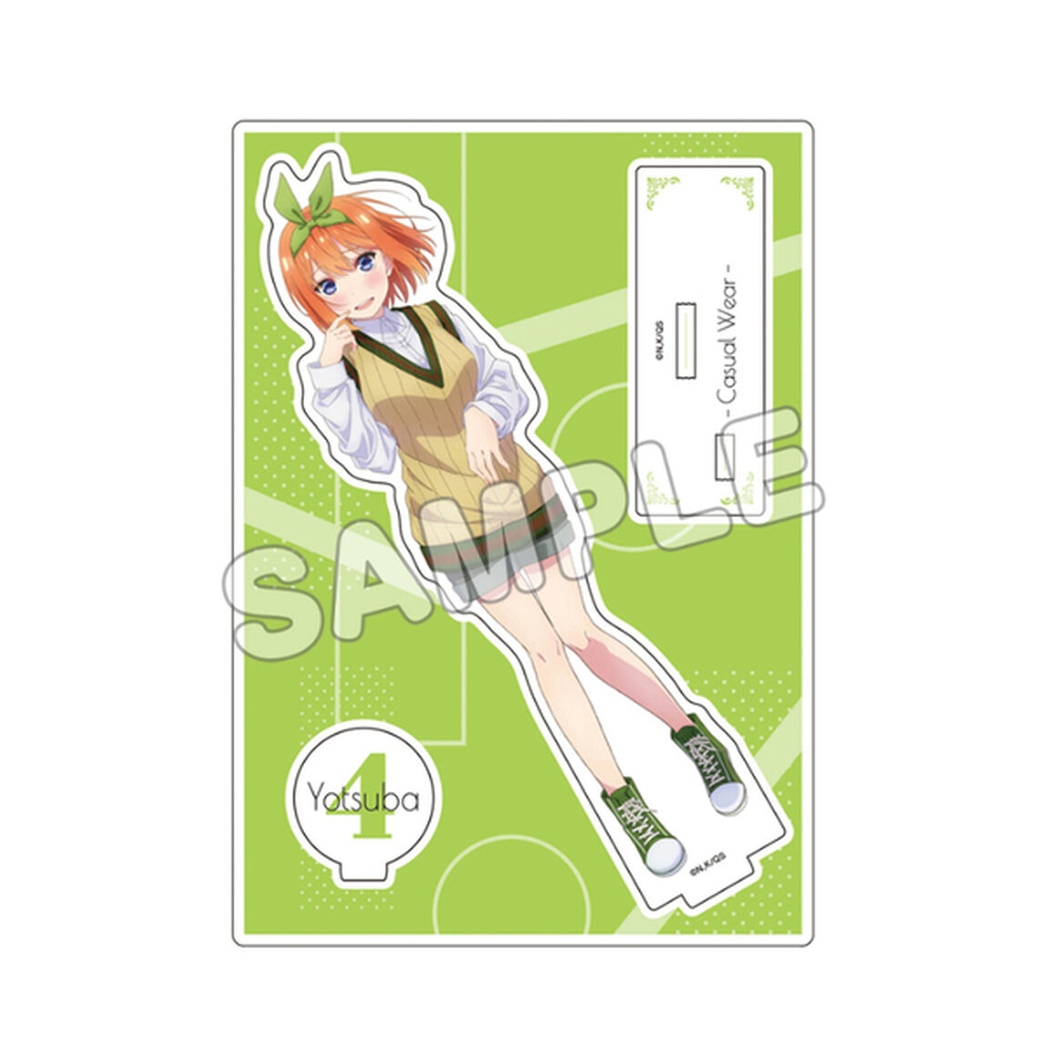 五等分の花嫁∽／アクリルスタンドコレクション_私服／中野四葉（2024年10月以降発売予定）