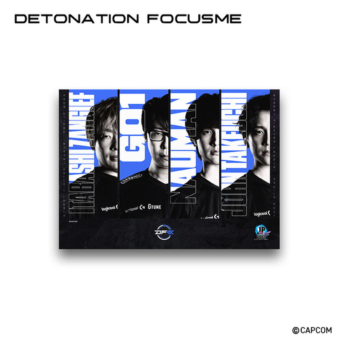 ストリートファイターリーグ: Pro-JP 2025 オリジナルメタルディスプレイ(DetonatioN FocusMe)