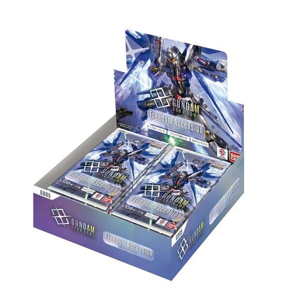 ガンダムカードゲーム ブースターパック Freedom Ascension[GD05]【BOX