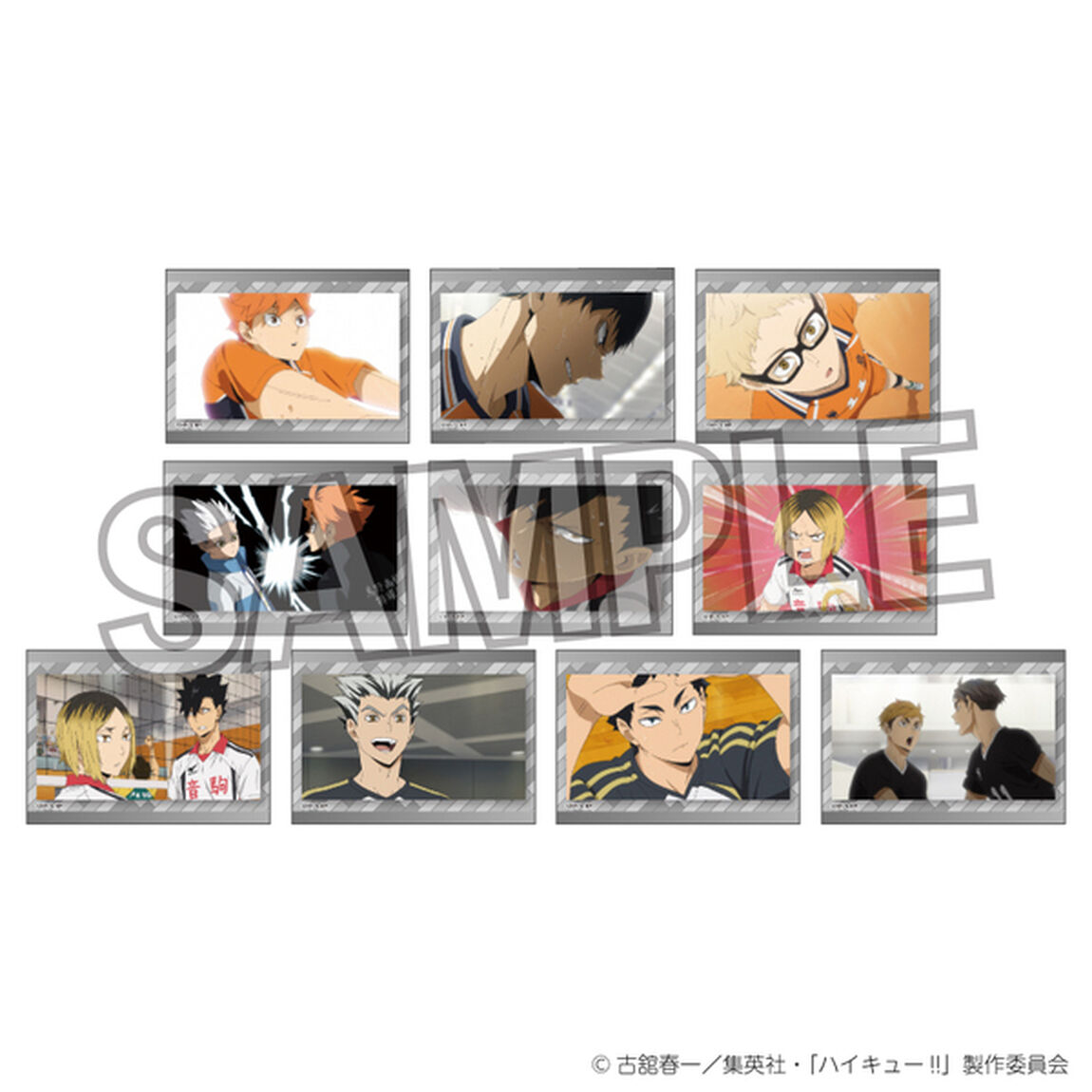 ハイキュー!!　トレーディングステッカー　BOX2【BOX】（2024年12月以降発売予定）