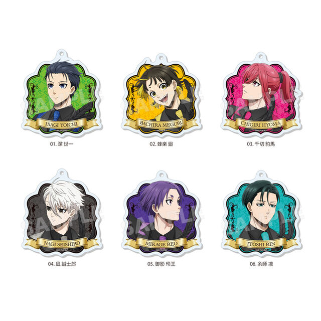 【ブルーロック】ブラックスワン アクリルキーホルダー /01 全6種【単品】（2025年10月以降発売予定）