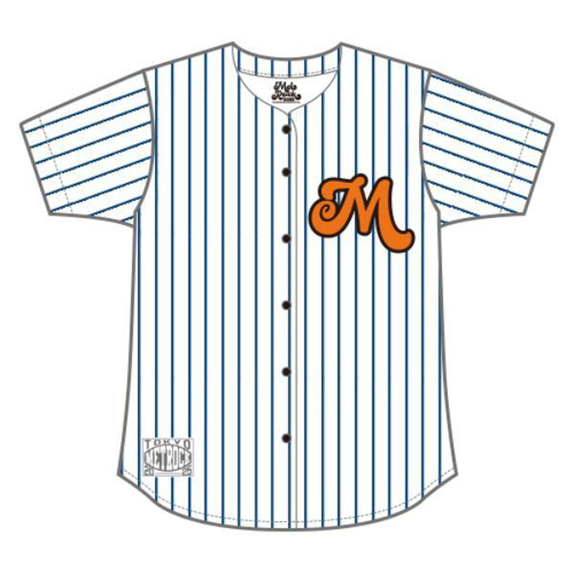 【METROCK2025】ベースボールシャツ WHITE M