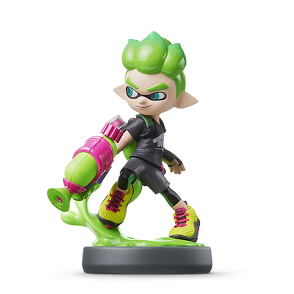 amiibo ボーイ【ネオングリーン】（スプラトゥーンシリーズ）
