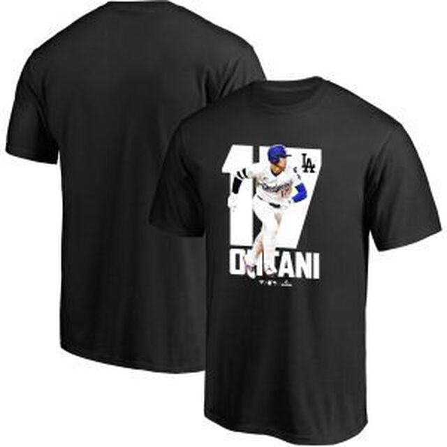 ロサンゼルス・ドジャース 大谷翔平　グラフィック＆ナンバーTシャツ M