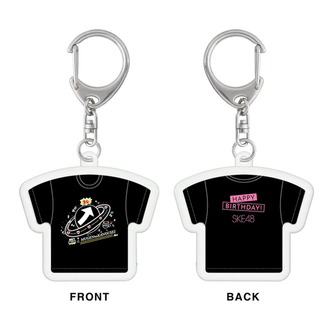 【SKE48】河村優愛　生誕記念Tシャツ型アクリルキーホルダー（2026年1月度）