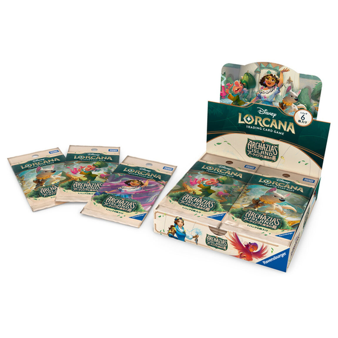 ディズニー・ロルカナ・ＴＣＧ　日本語版 ブースターパック アーケイジアと魔法の島【BOX】