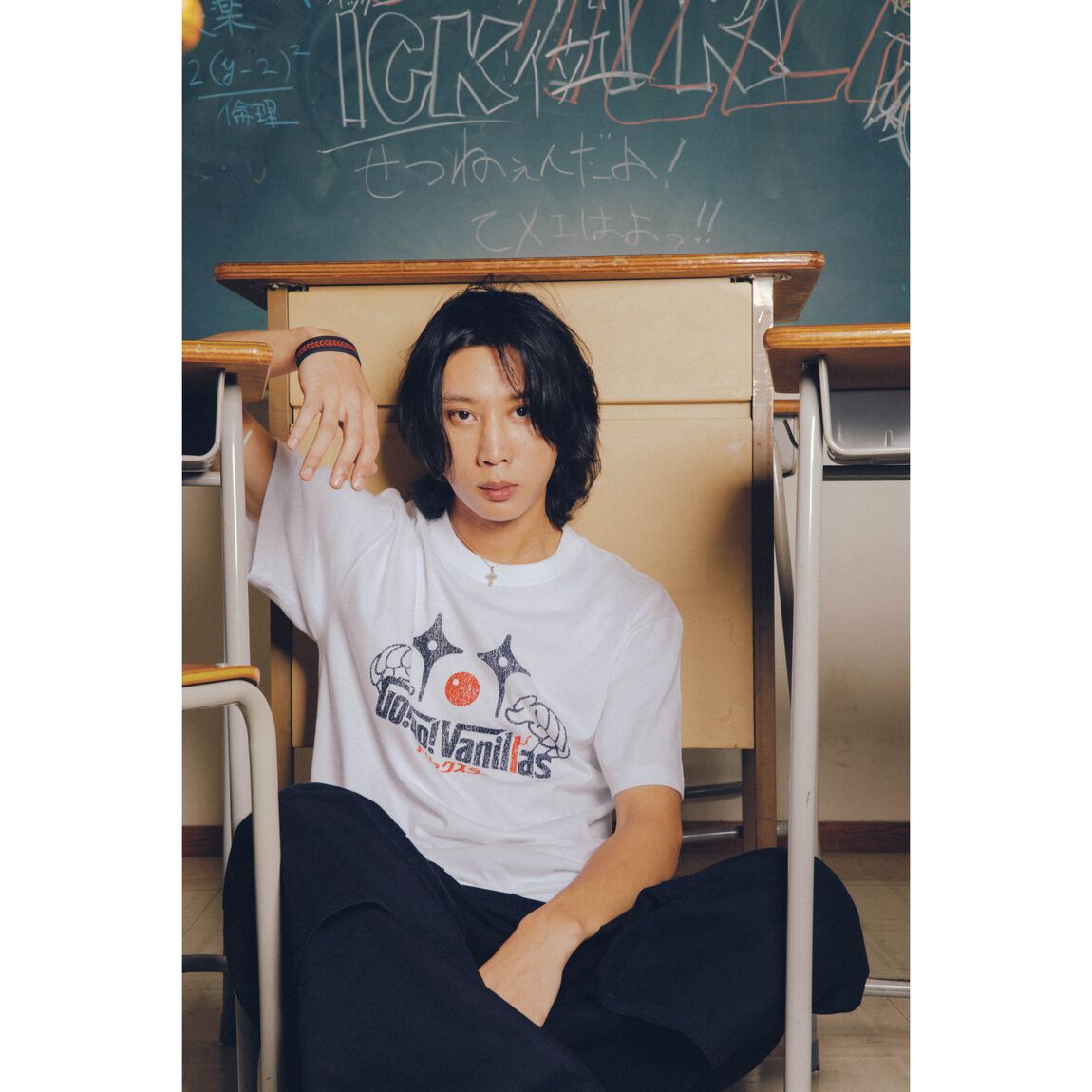 【go!go!vanillas】トリックスター Tシャツ WHITE Mサイズ
