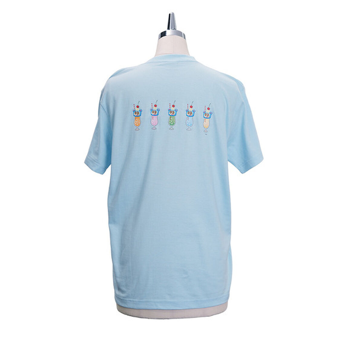 ANGEL BLUE(エンジェルブルー)&times;セブンネットショッピング Tシャツ ライトブルー M