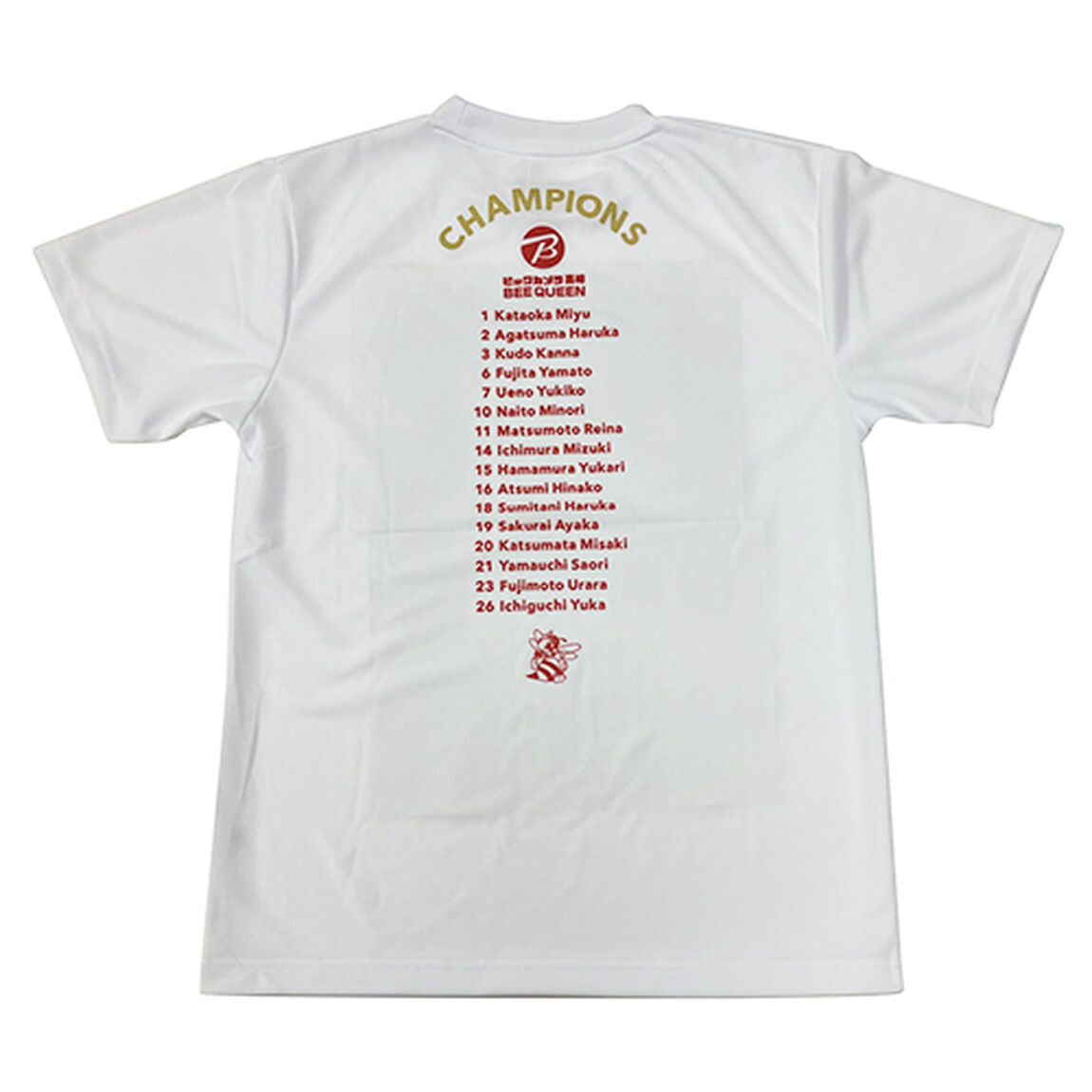 ビックカメラ高崎BEE QUEEN JDL2022優勝記念限定Tシャツ S