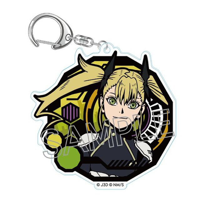 怪獣８号　切り絵シリーズ　アクリルキーホルダー　四ノ宮キコル（2024年5月下旬以降発売予定）