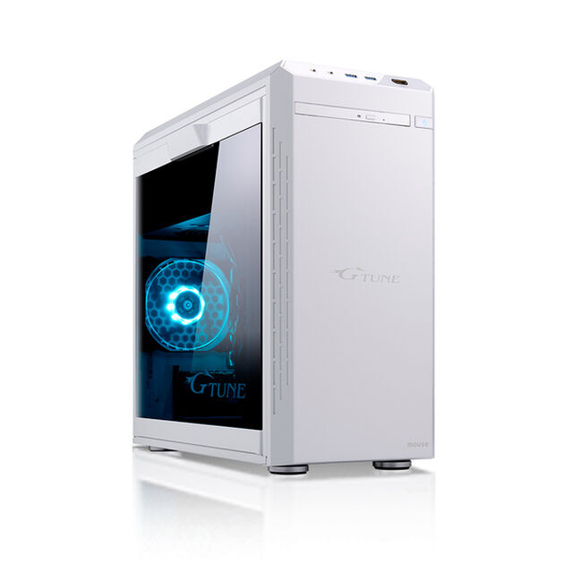 G-Tune DG-I5G60(ホワイトカラーモデル)　Corei5/RTX4060/キーボードマウス 無【カプコン40周年 大型マウスパッド付き】