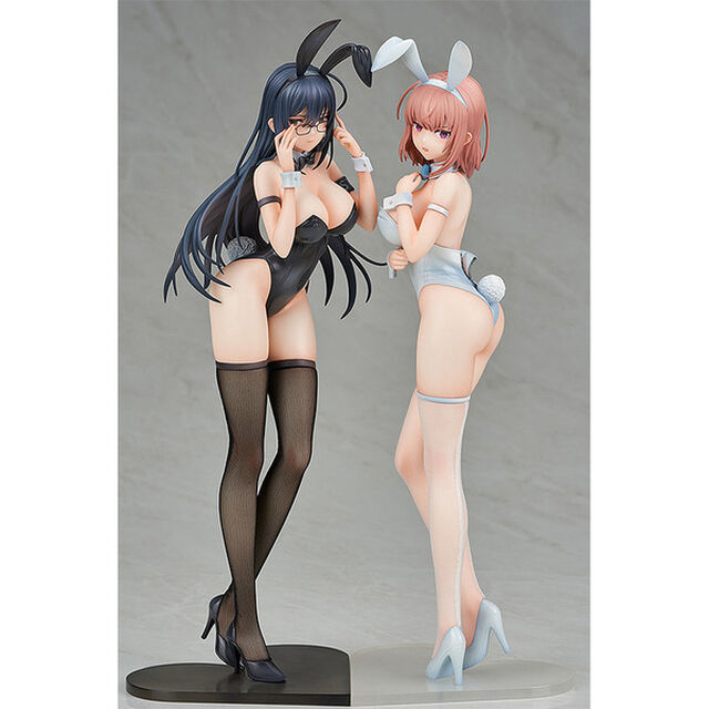 イコモチ オリジナルキャラクター 黒バニー葵&白バニー夏芽 2体セット