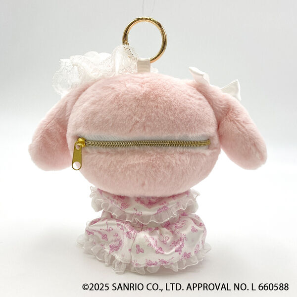 マイメロディ白いちごのティータイム ぬいぐるみエコバッグ 3次予約