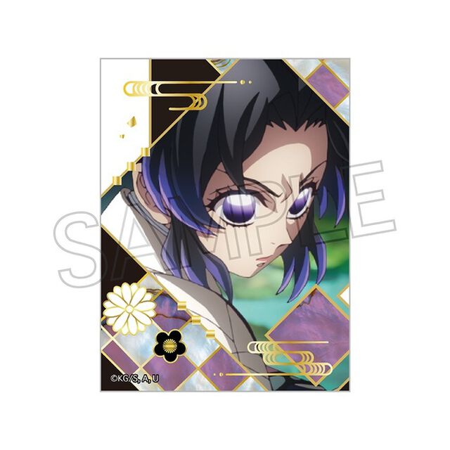 鬼滅の刃 螺鈿風シリーズ　ステッカー Vol.5　胡蝶しのぶ（2026年5月中旬以降発売予定）