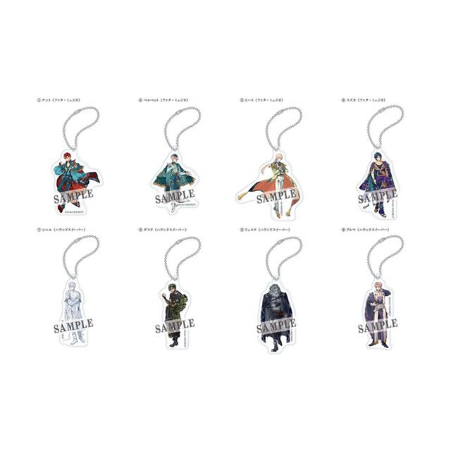 夢職人と忘れじの黒い妖精　アクリルキーホルダーコレクション　ファタ・ミュジカ＆ハウンドスイーパー【BOX】