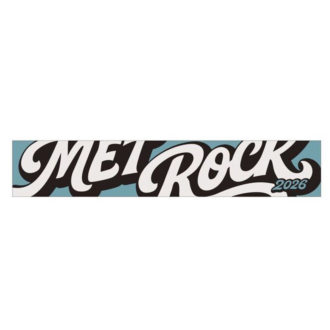 【METROCK2026】マフラータオル  ブルー