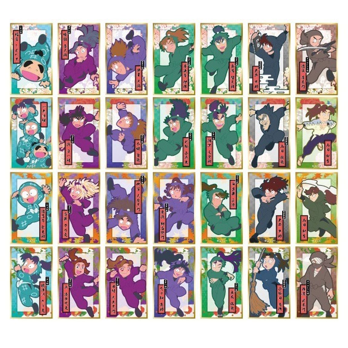 忍たま乱太郎 【再販】華絵札色紙コレクション【BOX】