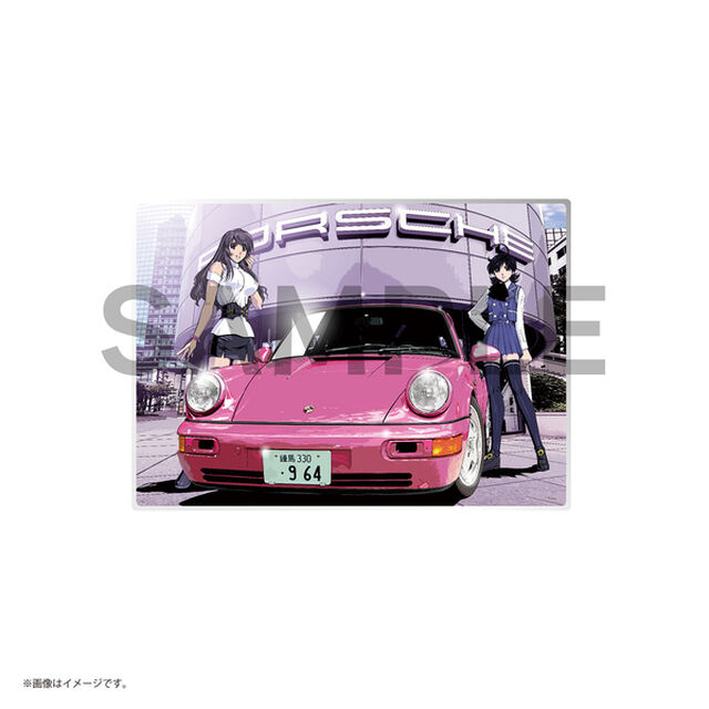 B6 メタルディスプレイ 彼女のカレラ 20周年記念原画展メインビジュアル B
