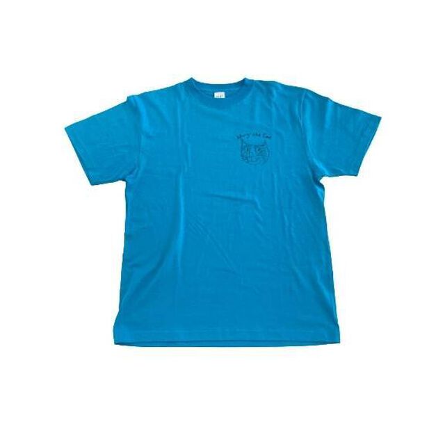 むぎ（猫）／さとしが描いたむぎTシャツ Lサイズ
