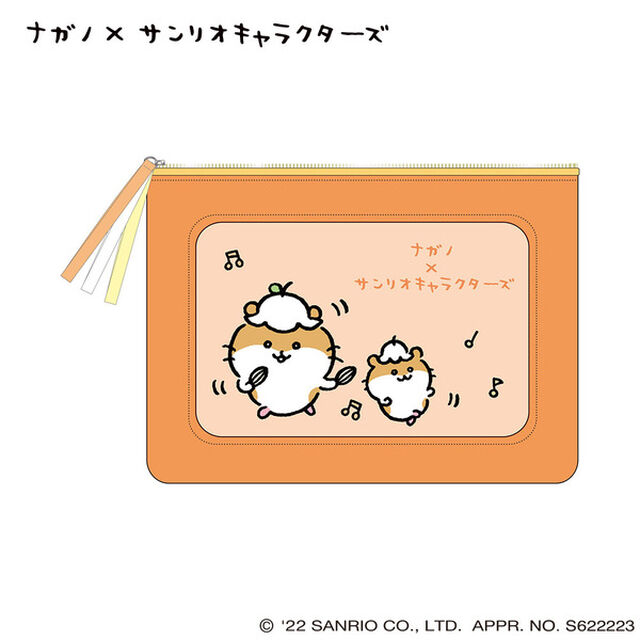 シリコンウィンドウポーチ　コロコロクリリン　ナガノ&times;サンリオキャラクターズ