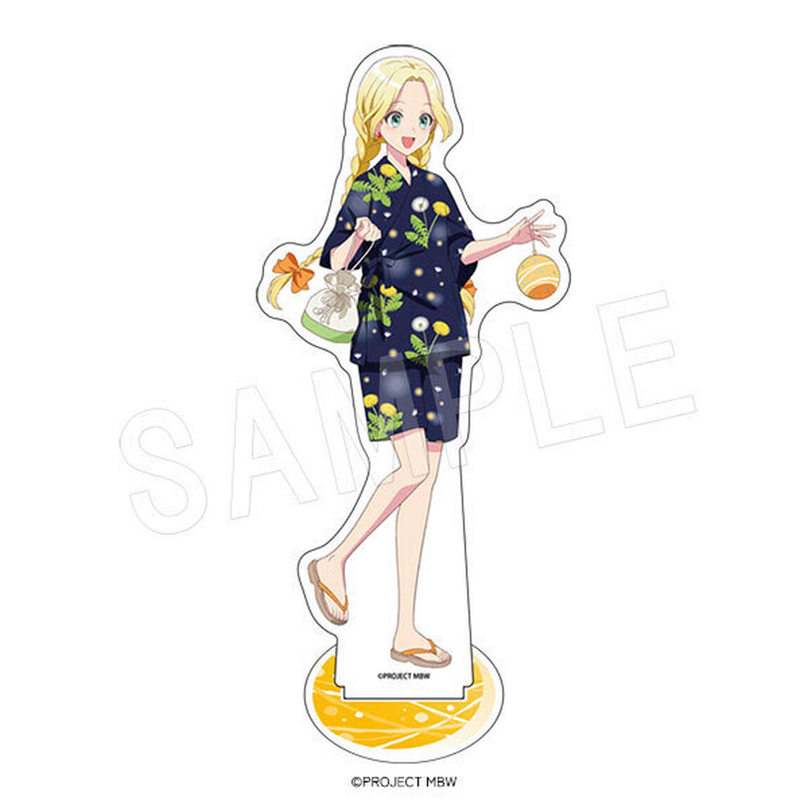 前橋ウィッチーズ　アクリルフィギュアスタンド 夏祭りver. 三俣チョコ（2025年11月以降発売予定）