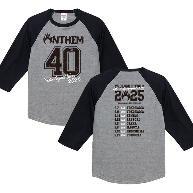 【ANTHEM】40th ANNIVERSARY Prologue TOUR 2025 ラグランTシャツ Sサイズ