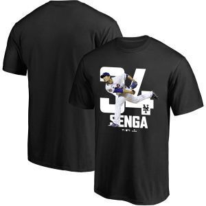 ニューヨーク・メッツ 千賀滉大 グラフィック＆ナンバーTシャツ S