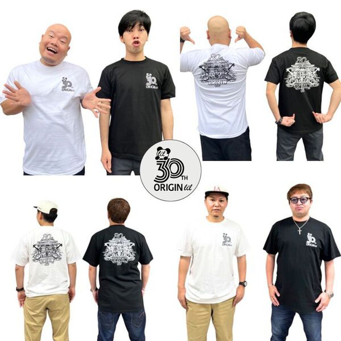 【オリジンlil】30周年限定 メモリアルTシャツ BLACK Sサイズ