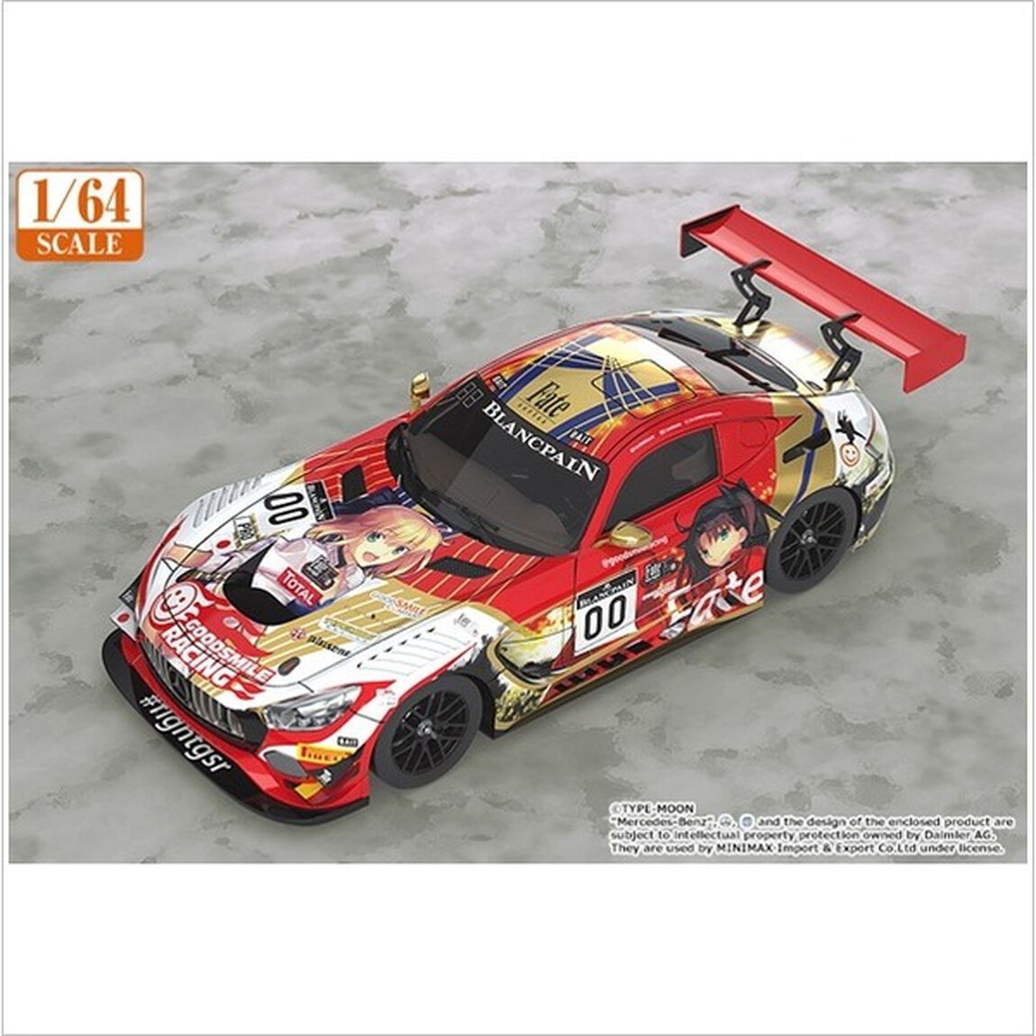 『GOODSMILE RACING and TYPE-MOON RACING』　1/64　 GOODSMILE RACING and TYPE-MOON RACING 　2019 SPA24H テストデイ ver.（2020年7月発売）