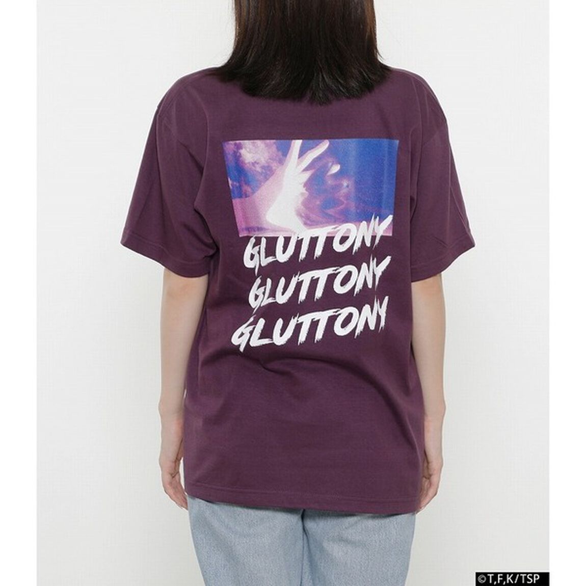 BAMEN TEE GLUTTONY PUR M