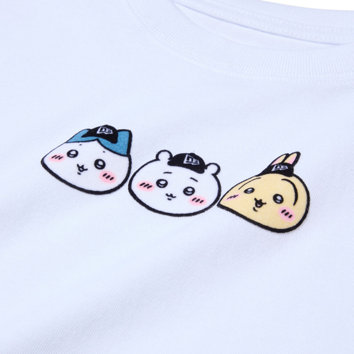 キッズ Youth 半袖 コットン Tシャツ ちいかわ / ちいかわ・ハチワレ・うさぎ ホワイト Sizes：140