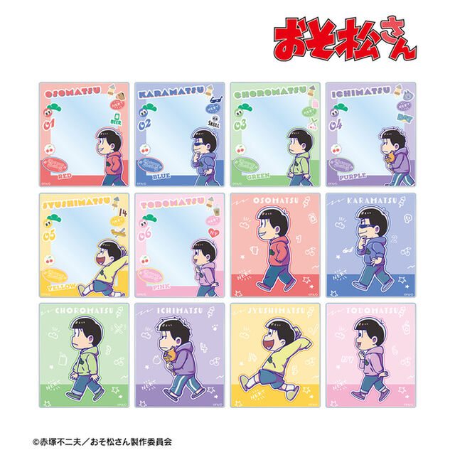 おそ松さん トレーディング ちびとこ アクリルカード【BOX】（2025年1月中旬以降発売予定）