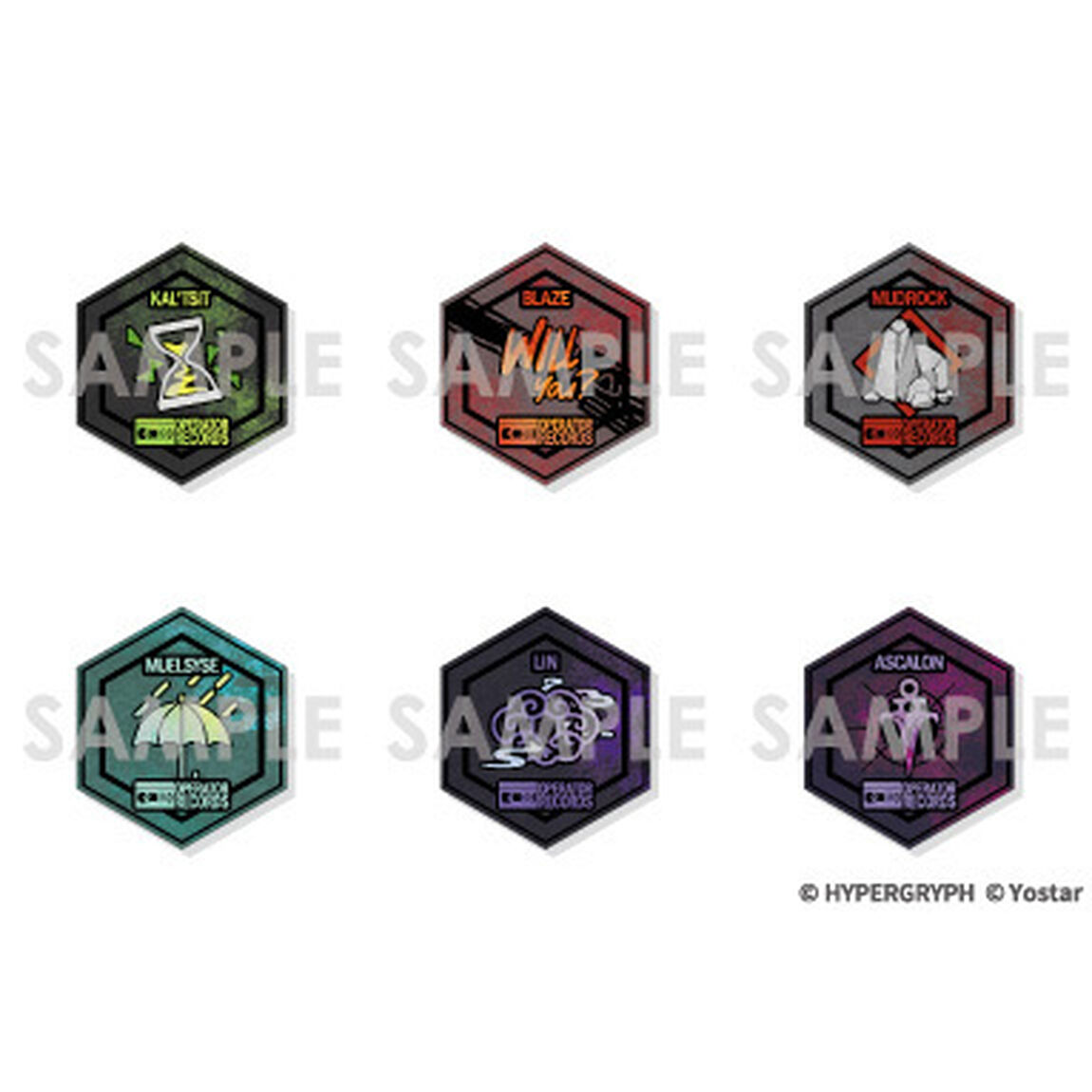 アークナイツ 記録褒章ピンズ Vol.3 BOX.A【BOX】（2026年4月以降発売予定）