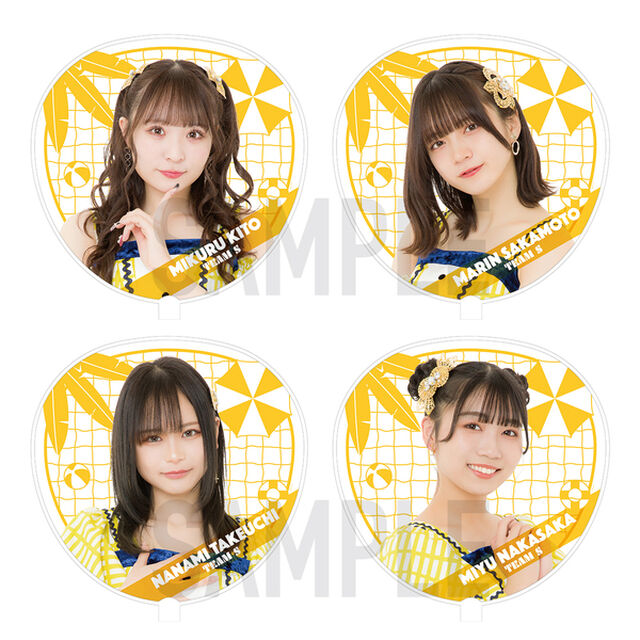 【SKE48】9鬼頭未来　ジャンボうちわ