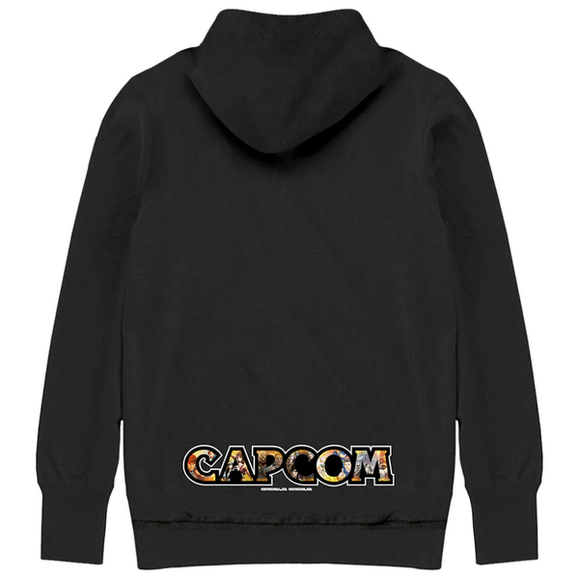 CAPCOMロゴパーカー(オールカプコン）　ブラック　XLサイズ