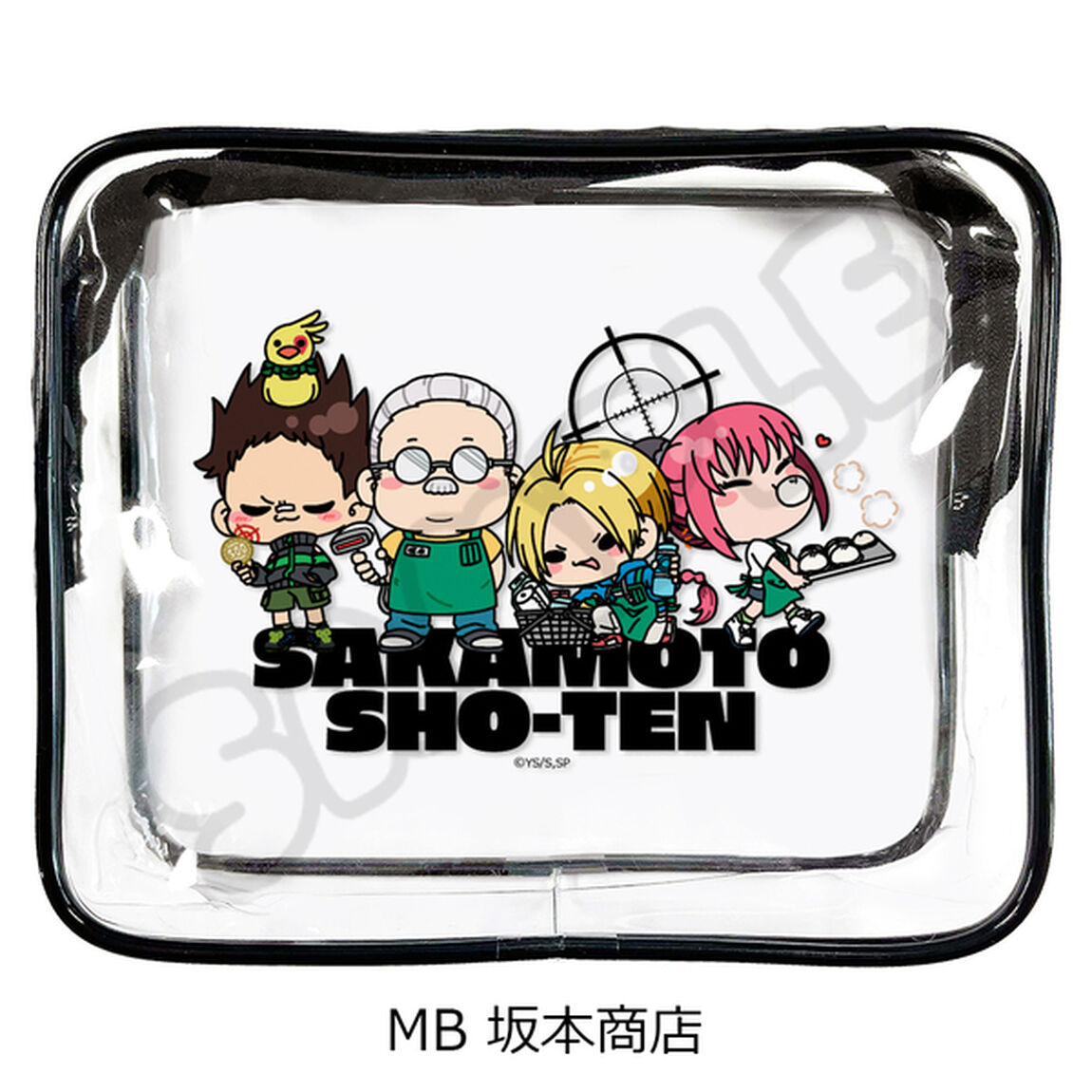 TVアニメ「SAKAMOTO DAYS」ビニールポーチ MB (坂本商店)（2025年5月以降発売予定）