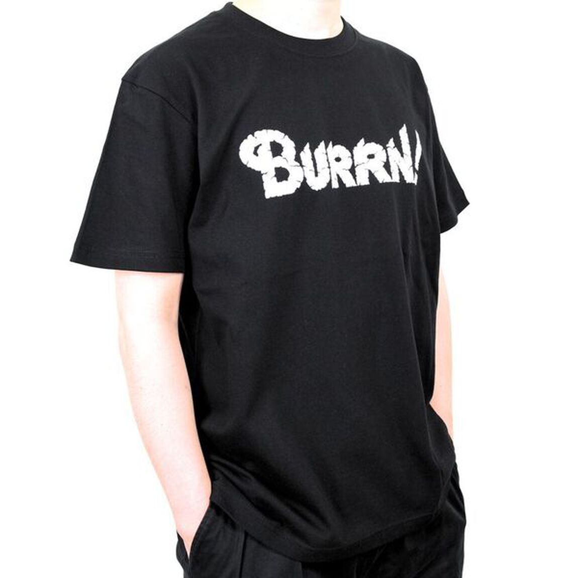 BURRN! T シャツ ブラック（Lサイズ）