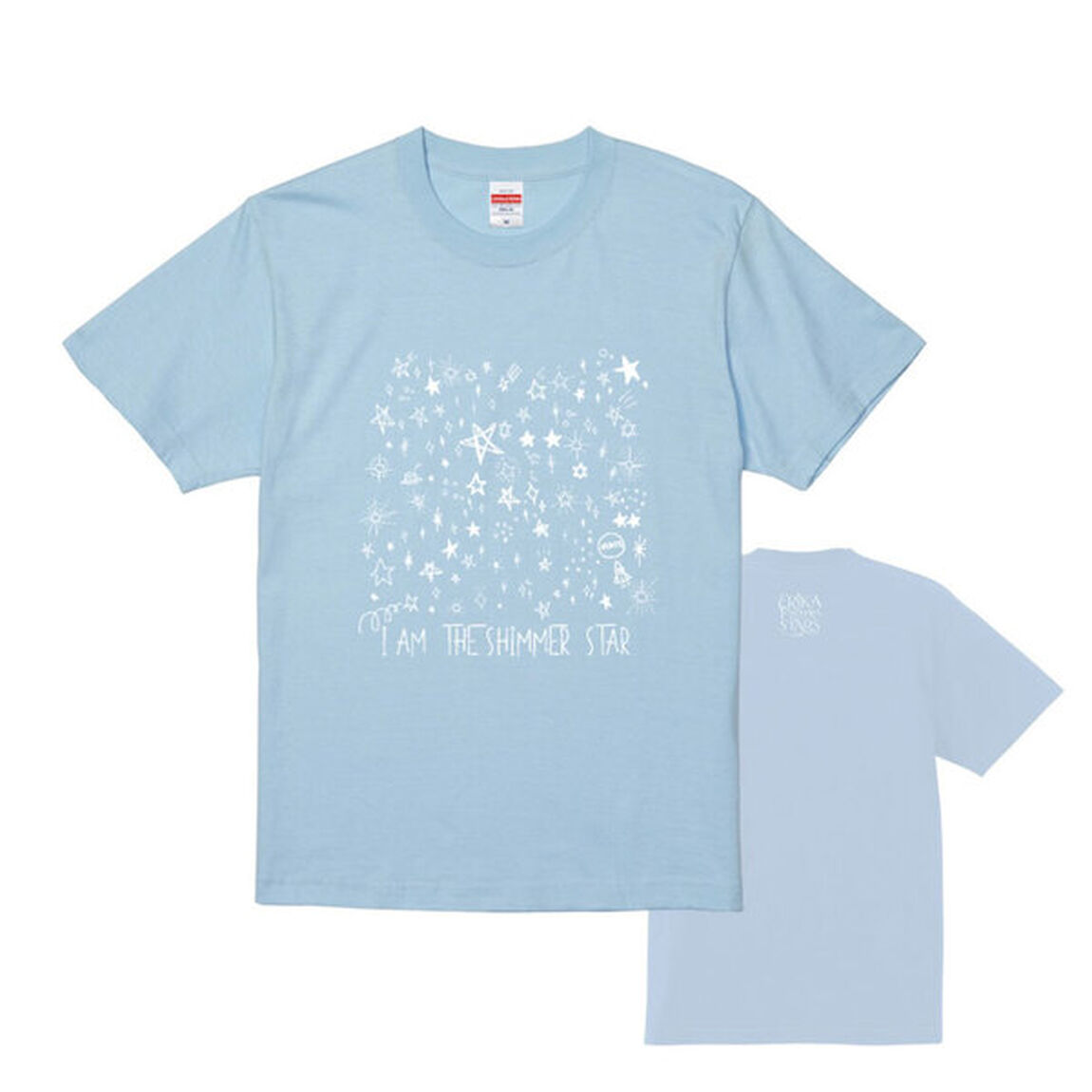 豊原江理佳／THE STARS デザインTシャツ／ライトブルー／S