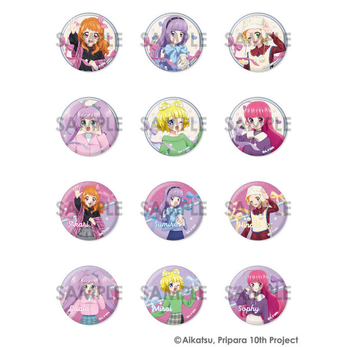 アイカツ！&times;プリパラ THE MOVIE -出会いのキセキ！- トレーディング缶バッジ〜Dream harmony！〜【BOX】