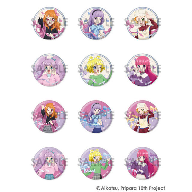 アイカツ！&times;プリパラ THE MOVIE -出会いのキセキ！- トレーディング缶バッジ〜Dream harmony！〜【BOX】