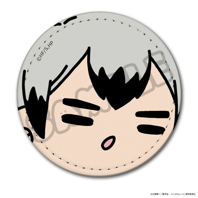 「ハイキュー!!」第11弾 レザーバッジ(mochocho) M-EF(北 信介)（2026年9月以降発売予定）